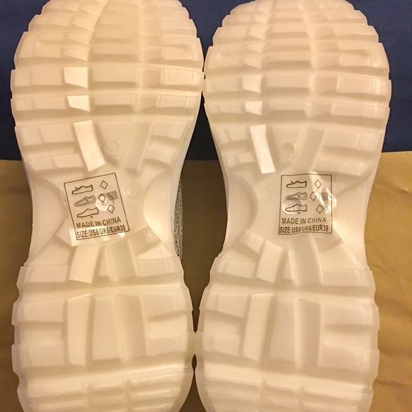 SOLD-Clear Sneakers - Picture 3 of 3